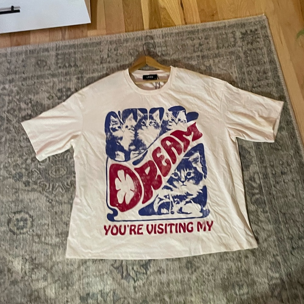 Cider NWT Oversized Baggy Graphic Tee Size XL